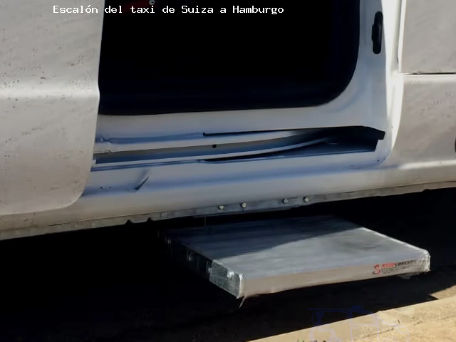 Escalón del taxi de  a Hamburgo