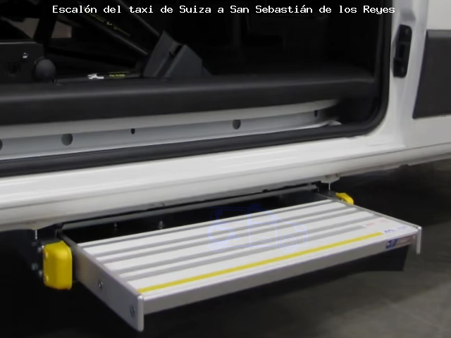 Escalón del taxi de  a San Sebastián de los Reyes