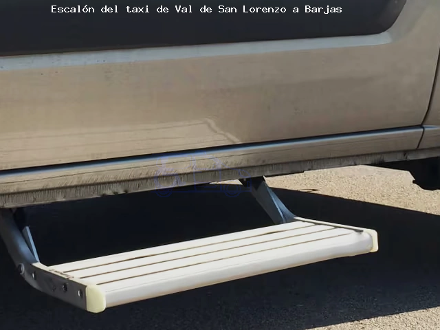 Escalón del taxi de  a Barjas