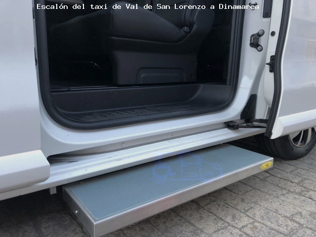 Escalón del taxi de  a Dinamarca