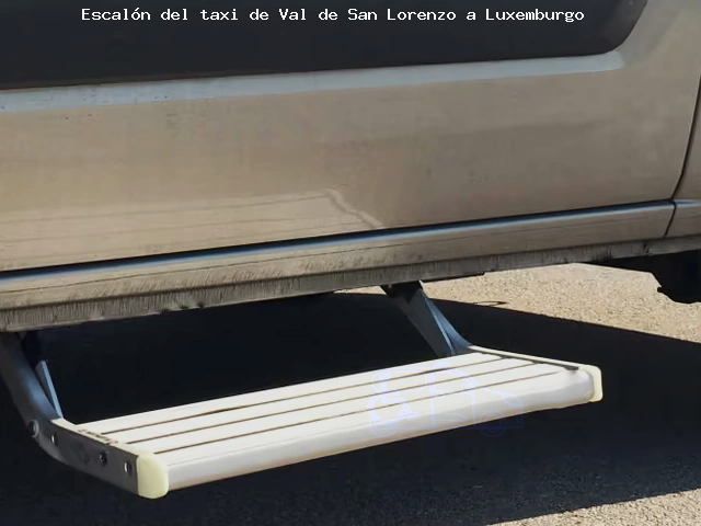 Escalón del taxi de  a Luxemburgo