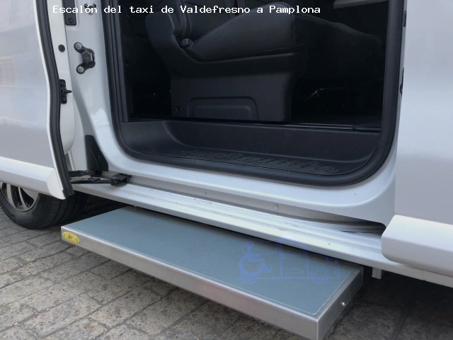 Escalón del taxi de  a Pamplona