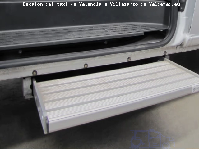 Taxi con escalón Valencia Villazanzo de Valderaduey