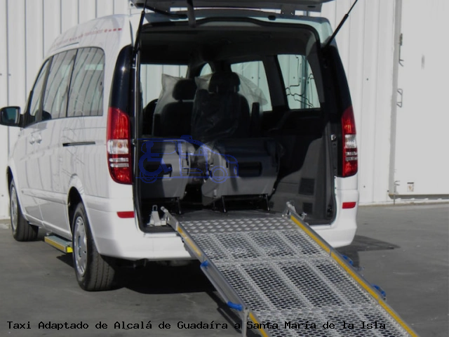 Taxi accesible de Santa María de la Isla a Alcalá de Guadaíra