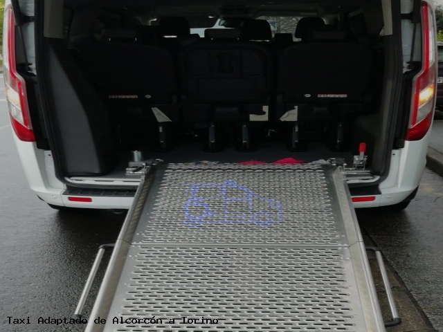 Taxi accesible de Torino a Alcorcón