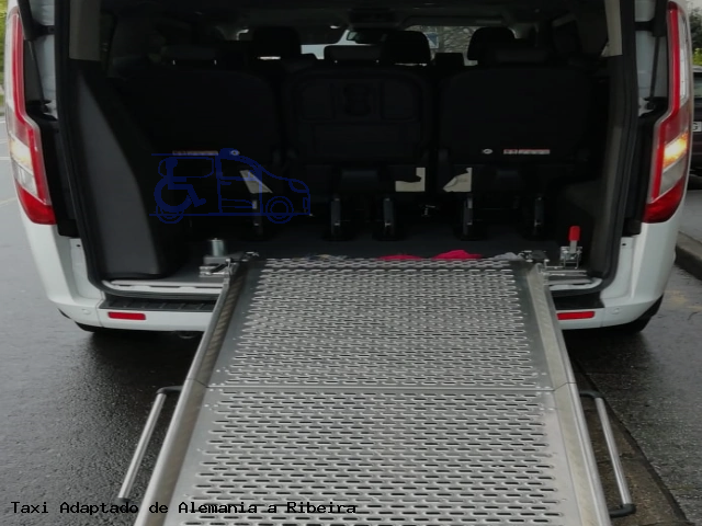 Taxi accesible de Ribeira a Alemania