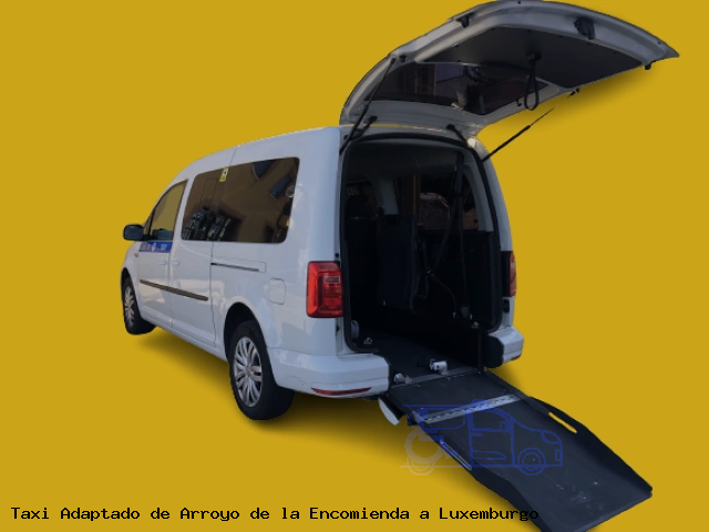 Taxi accesible de Luxemburgo a Arroyo de la Encomienda