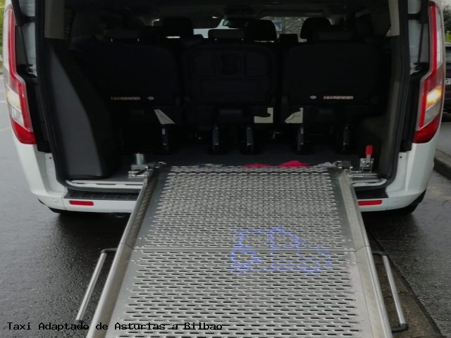 Taxi accesible de Bilbao a Asturias