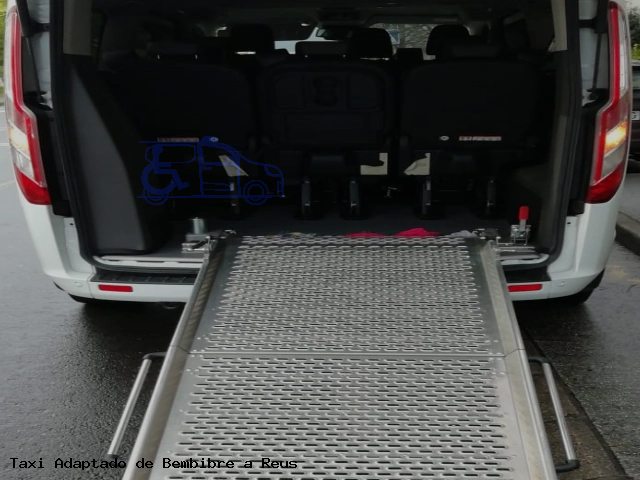 Taxi accesible de Reus a Bembibre