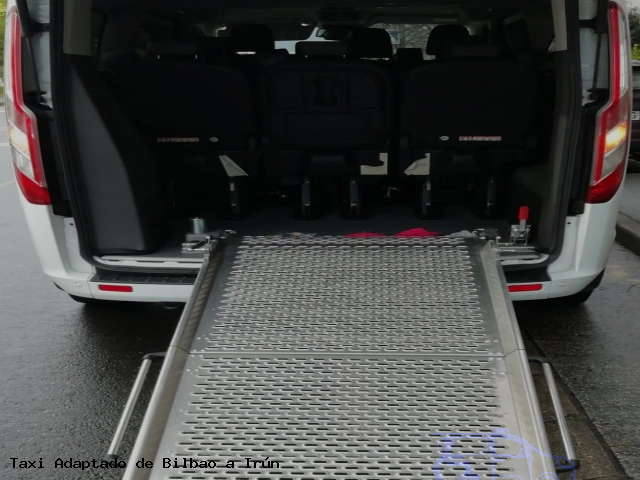 Taxi accesible de Irún a Bilbao