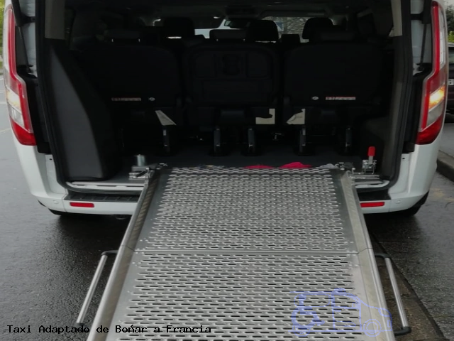 Taxi accesible de Francia a Boñar