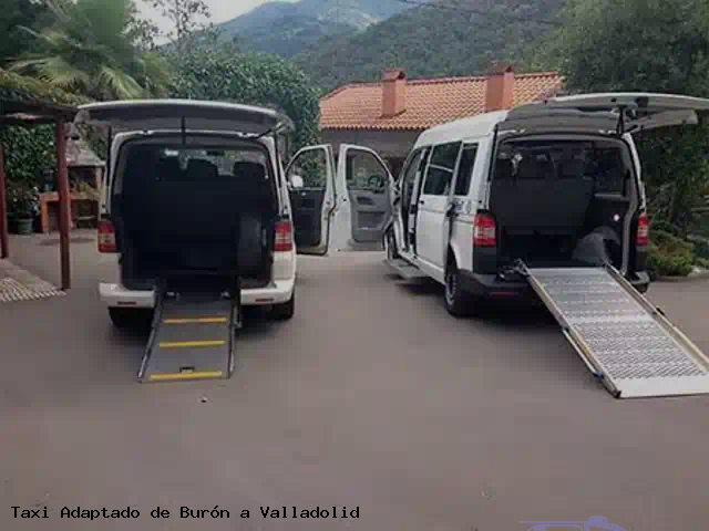 Taxi adaptado de Valladolid a Burón