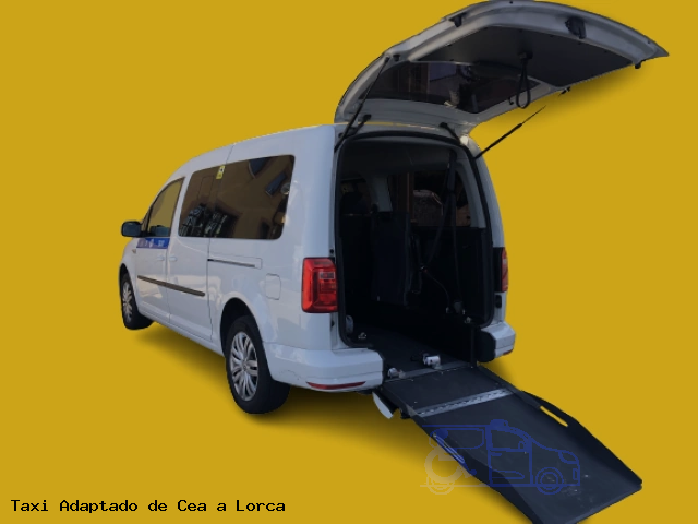 Taxi adaptado de Lorca a Cea