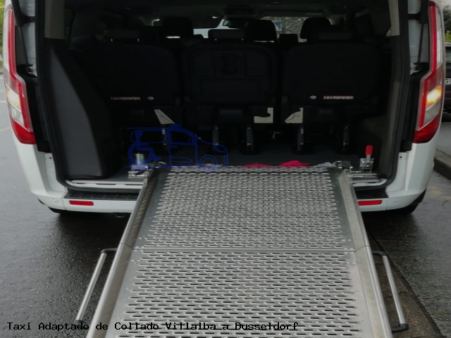 Taxi accesible de Dusseldorf a Collado Villalba