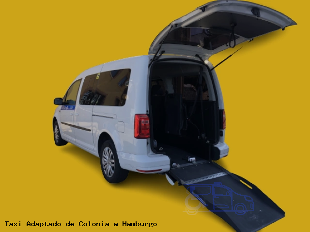 Taxi accesible de Hamburgo a Colonia