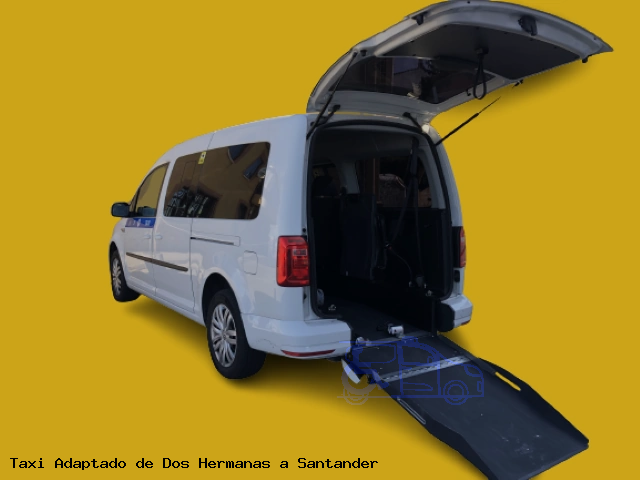 Taxi accesible de Santander a Dos Hermanas