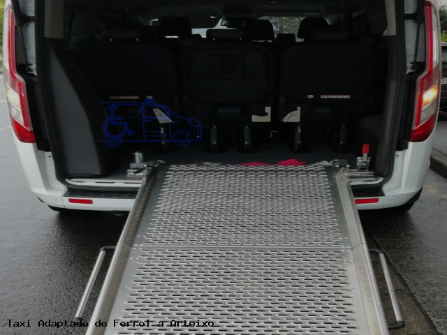 Taxi accesible de Arteixo a Ferrol
