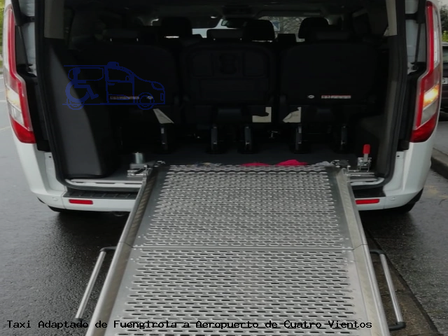 Taxi accesible de Aeropuerto de Cuatro Vientos a Fuengirola