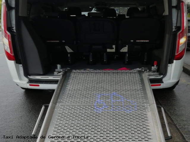 Taxi accesible de Turcia a Gerona