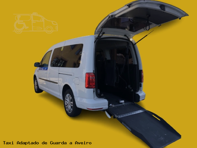 Taxi accesible de Aveiro a Guarda