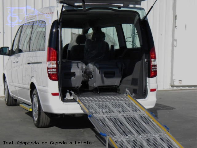 Taxi accesible de Leiria a Guarda