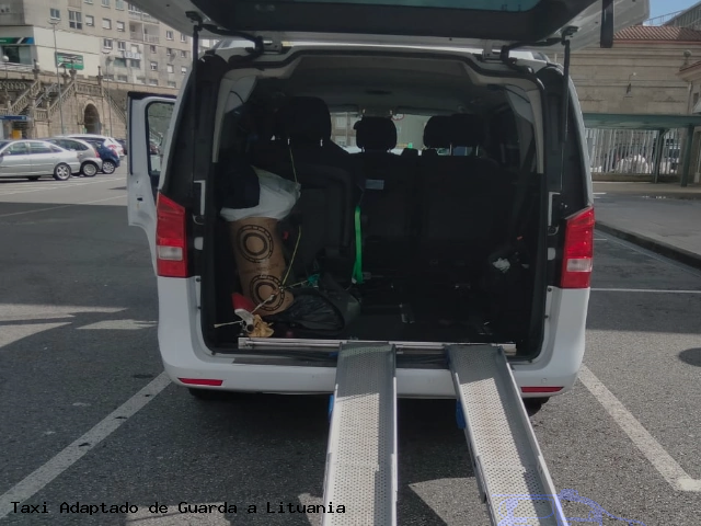 Taxi accesible de Lituania a Guarda