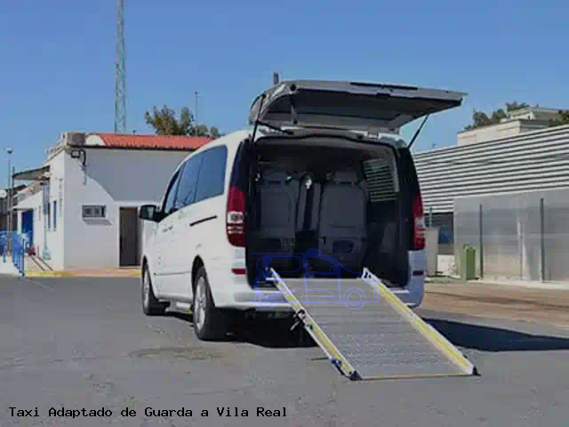 Taxi accesible de Vila Real a Guarda