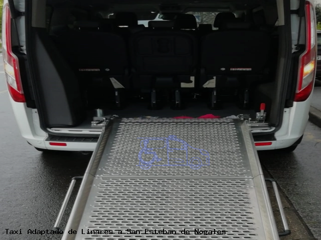 Taxi accesible de San Esteban de Nogales a Linares