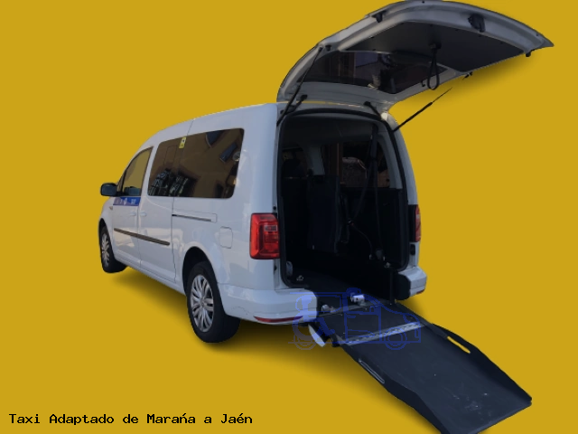 Taxi accesible de Jaén a Maraña