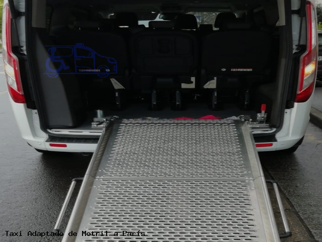 Taxi accesible de París a Motril