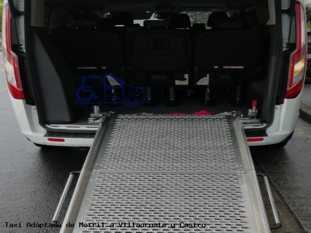 Taxi accesible de Villaornate y Castro a Motril