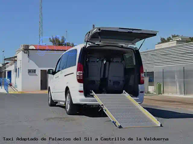 Taxi adaptado de Castrillo de la Valduerna a Palacios del Sil