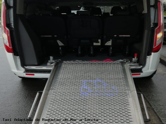 Taxi accesible de Turcia a Roquetas de Mar