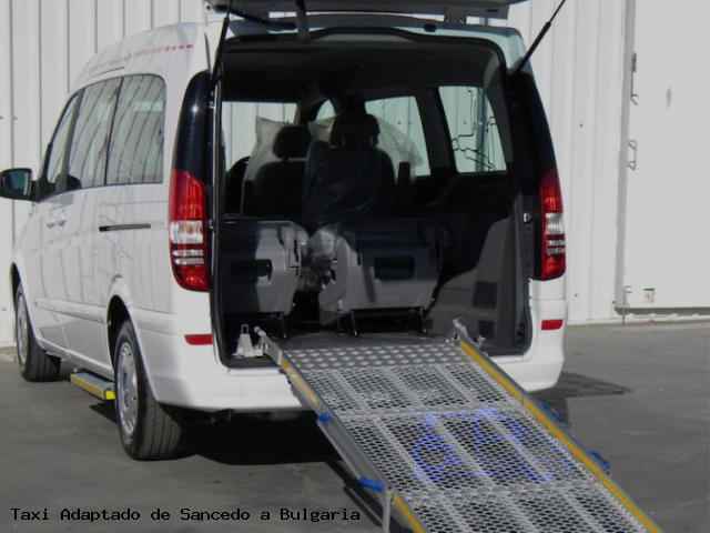 Taxi accesible de Bulgaria a Sancedo