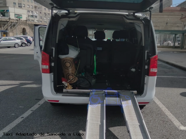 Taxi adaptado de Lugo a Sancedo