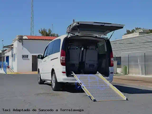 Taxi accesible de Torrelavega a Sancedo