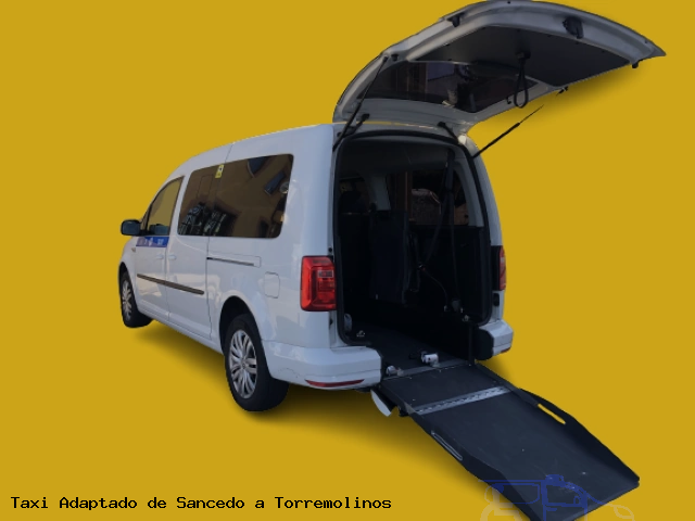 Taxi accesible de Torremolinos a Sancedo