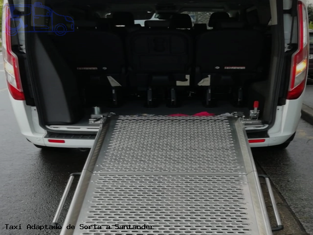 Taxi accesible de Santander a Soria