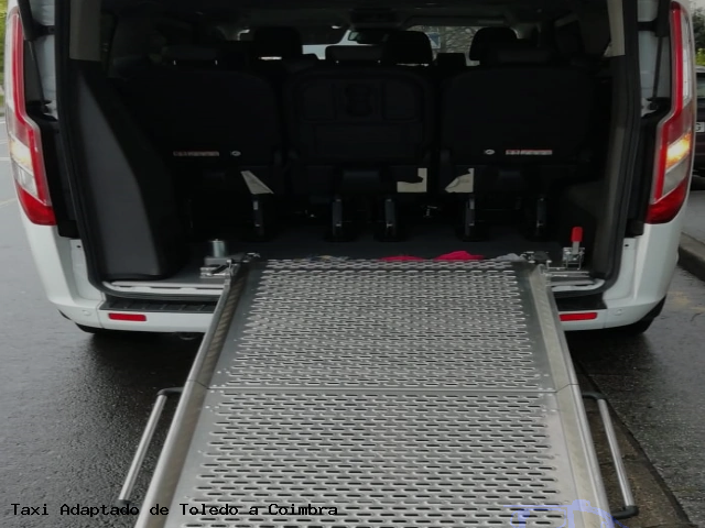 Taxi accesible de Coimbra a Toledo