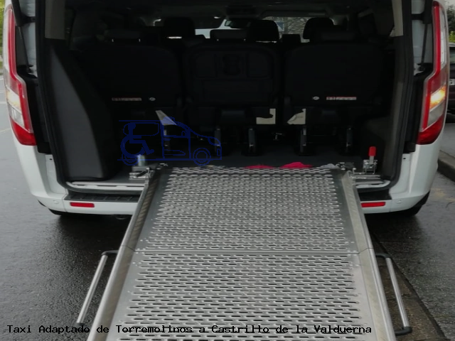 Taxi accesible de Castrillo de la Valduerna a Torremolinos