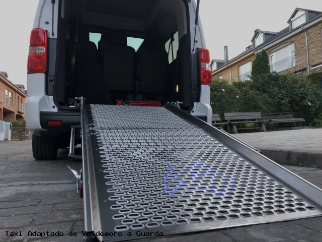 Taxi accesible de Guarda a Valdemoro