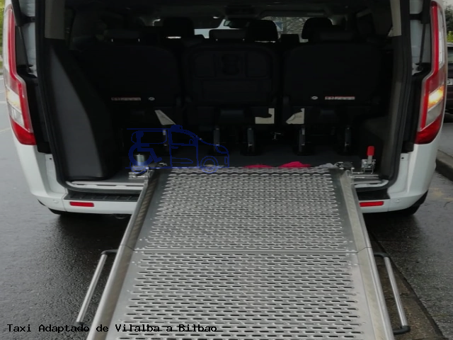 Taxi accesible de Bilbao a Vilalba